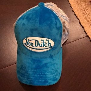 Von dutch blue hat